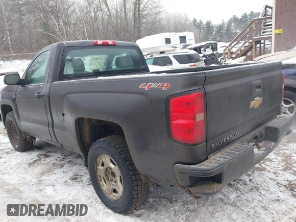 2015 Chevrolet Silverado 1500 Work Truck with VIN 1GCNKPEH2FZ425280, listed as a IAAI auction lot 41163090 with 62,766 mi miles. Bid and sale history available at carsss.com. Image 3.