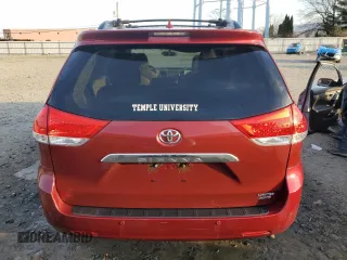 2013 Toyota Sienna XLE with VIN 5TDDK3DC1DS063001, listed as a Copart auction lot 46463765 with 201,869 mi miles and Salvage Title. Bid and sale history available at DreamBid. Image 6.