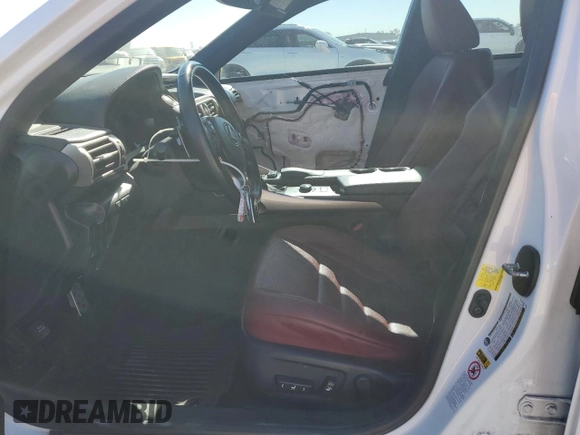 2015 Lexus IS 350 with VIN JTHCE1D21F5009056, listed as a Copart auction lot 80778364 with 81,496 mi miles and Salvage Title. Bid and sale history available at carsss.com. Image 7.