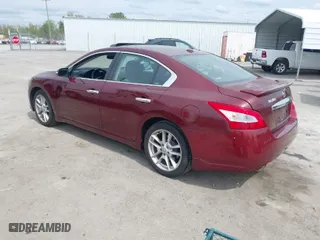 2009 Nissan Maxima 3.5 SV w/Sport Pkg with VIN 1N4AA51E99C827294, listed as a IAAI auction lot 42020058 with 181,343 mi miles. Bid and sale history available at carsss.com. Image 3.
