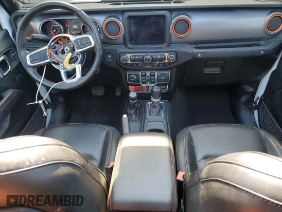 2021 Jeep Gladiator Mojave z VIN 1C6JJTEG6ML516867, wystawiony jako Copart lot #61167125 z przebiegiem 66 709 mil mil oraz Szkoda całkowita • Salvage title. Historia ofert i sprzedaży dostępna na DreamBid. Obrazek 8.