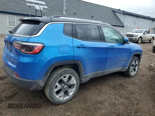 2021 Jeep Compass Limited z VIN 3C4NJDCB9MT535683, wystawiony jako Copart lot #58504285 z przebiegiem 44 738 mil mil oraz Czysty tytuł • Clean title. Historia ofert i sprzedaży dostępna na DreamBid. Obrazek 3.