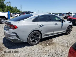 2021 Kia K5 GT-Line with VIN 5XXG64J27MG022120, listed as a Copart auction lot 53398665 with 127,257 mi miles and Salvage Title. Bid and sale history available at carsss.com. Image 3.