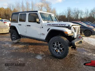 2023 Jeep Wrangler Rubicon с VIN 1C4HJXFN8PW573926, выставлен на аукционе Copart как лот 87054874 с пробегом 13 535 миль миль и Списание • Salvage title. История ставок и продаж доступна на DreamBid. Изображение 4.