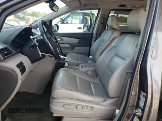 2014 Honda Odyssey EX-L with VIN 5FNRL5H60EB125478, listed as a Copart auction lot 59218355 with 165,928 mi miles and Salvage title. Bid and sale history available at DreamBid. Image 7.