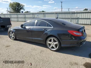 2013 Mercedes-Benz CLS-Class CLS 550 with VIN WDDLJ7DB9DA062842, listed as a Copart auction lot 77149734 with 136,221 mi miles and Clean Title. Bid and sale history available at carsss.com. Image 2.