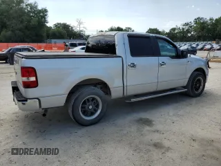2006 Ford F-150 XLT with VIN 1FTRW12W06KD84579, listed as a Copart auction lot 55090155 with 296,917 mi miles and Salvage Title. Bid and sale history available at DreamBid. Image 3.