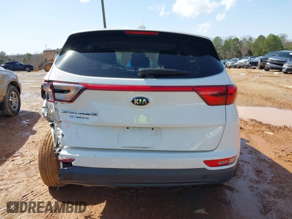 2019 Kia Sportage LX with VIN KNDPM3AC3K7536691, listed as a IAAI auction lot 41733413 with 77,095 mi miles. Bid and sale history available at carsss.com. Image 16.