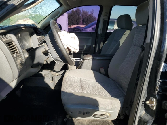 2008 Dodge Dakota SLT with VIN 1D7HW48N28S567955, listed as a Copart auction lot 57846685 with 227,084 mi miles and Salvage title. Bid and sale history available at DreamBid. Image 7.