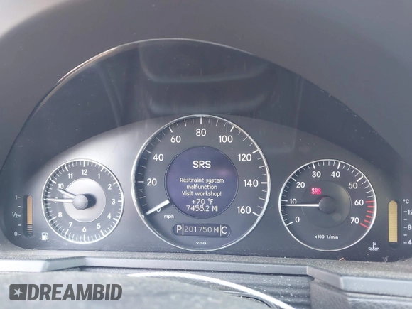 2004 Mercedes-Benz E 320 with VIN WDBUF82JX4X112305, listed as a IAAI auction lot 42058438 with 201,750 mi miles and . Bid and sale history available at DreamBid. Image 7.