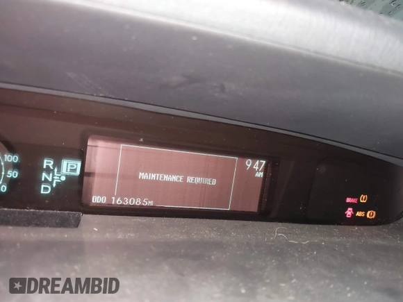 2013 Toyota Prius One z VIN JTDKN3DU3D1687337, wystawiony jako IAAI lot #41200238 z przebiegiem 163 085 mil mil oraz . Historia ofert i sprzedaży dostępna na DreamBid. Obrazek 7.
