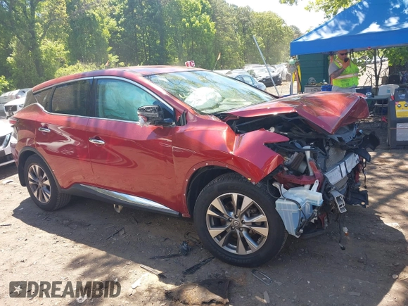 2016 Nissan Murano S z VIN 5N1AZ2MH6GN130914, wystawiony jako IAAI lot #42269411 z przebiegiem 103 231 mil mil oraz . Historia ofert i sprzedaży dostępna na DreamBid. Obrazek 13.