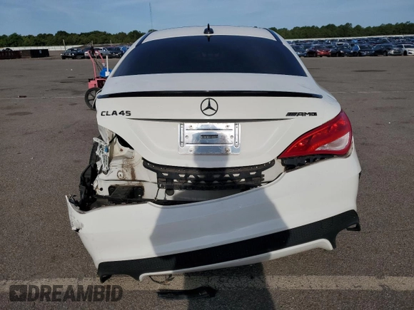 2016 Mercedes-Benz CLA 250 with VIN WDDSJ4GBXGN389799, listed as a Copart auction lot 65928045 with 81,548 mi miles and Salvage title. Bid and sale history available at DreamBid. Image 6.