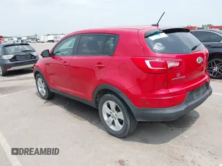 2013 Kia Sportage LX with VIN KNDPB3A24D7485007, listed as a IAAI auction lot 42446887 with 106,033 mi miles and . Bid and sale history available at DreamBid. Image 3.