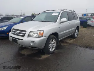 2007 Toyota Highlander Hybrid w/3rd Row with VIN JTEDW21A070020189, listed as a IAAI auction lot 41481373 with 126,345 mi miles. Bid and sale history available at carsss.com. Image 2.