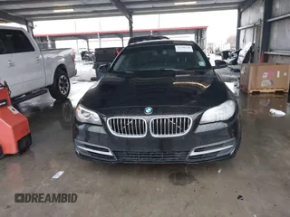 2014 BMW 5 Series 535i with VIN WBA5B1C53ED476916, listed as a IAAI auction lot 41380780 with 89,253 mi miles. Bid and sale history available at carsss.com. Image 6.