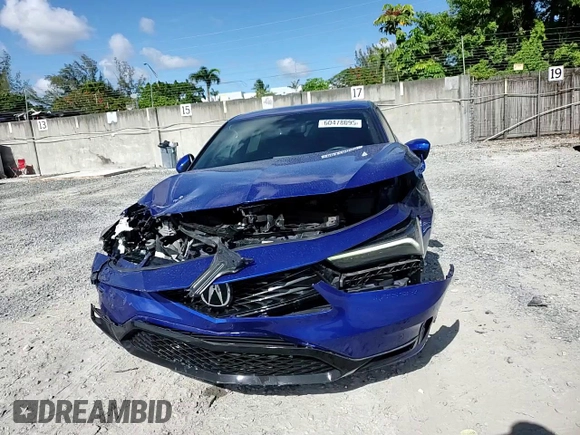 2024 Acura Integra w/A-Spec Package with VIN 19UDE4H33RA007915, listed as a Copart auction lot 60478095 with 15,897 mi miles and Salvage title. Bid and sale history available at DreamBid. Image 13.