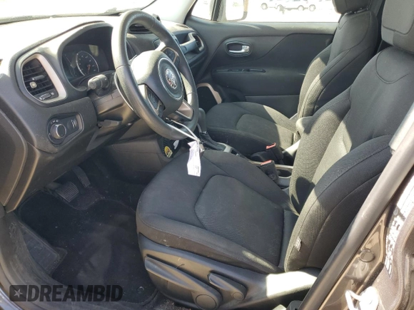 2017 Jeep Renegade Sport with VIN ZACCJAAB1HPF90179, listed as a Copart auction lot 60743035 with 98,776 mi miles and Salvage title. Bid and sale history available at DreamBid. Image 7.
