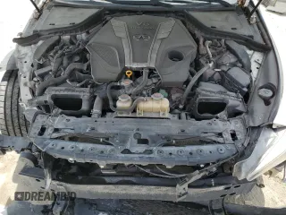 2018 Infiniti Q50 3.0t LUXE with VIN JN1EV7AR1JM444854, listed as a Copart auction lot 52797955 with 101,852 mi miles and Salvage Title. Bid and sale history available at carsss.com. Image 11.