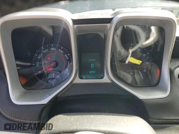 2014 Chevrolet Camaro LT z VIN 2G1FF3D32E9184068, wystawiony jako Copart lot #49010485 z przebiegiem 76 642 mil mil oraz Szkoda całkowita • Salvage title. Historia ofert i sprzedaży dostępna na DreamBid. Obrazek 9.