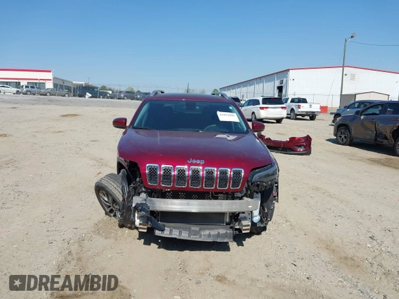 2020 Jeep Cherokee Altitude with VIN 1C4PJLLB9LD585622, listed as a IAAI auction lot 41892080 with 21,331 mi miles and . Bid and sale history available at carsss.com. Image 13.