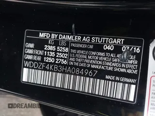 2017 Mercedes-Benz E 300 Luxury with VIN WDDZF4KB3HA084967, listed as a IAAI auction lot 42281964 with 77,270 mi miles and . Bid and sale history available at DreamBid. Image 9.
