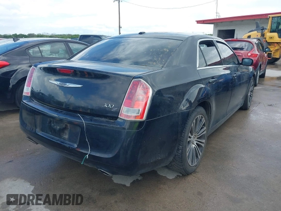 2013 Chrysler 300 with VIN 2C3CCABT4DH727357, listed as a IAAI auction lot 41910120 with 232,421 mi miles. Bid and sale history available at carsss.com. Image 4.
