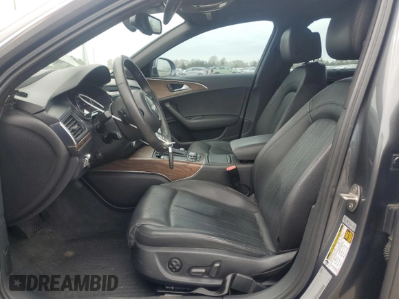 2015 Audi A6 3.0T Prestige with VIN WAUHGAFC1FN005058, listed as a Copart auction lot 51346675 with 90,781 mi miles and Salvage Title. Bid and sale history available at carsss.com. Image 7.