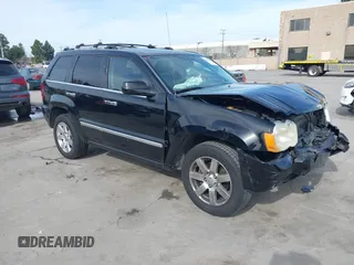 2009 Jeep Grand Cherokee with VIN 1J8HS68T49C524111, listed as a IAAI auction lot 41605917 with 133,441 mi miles and . Bid and sale history available at DreamBid. Image 1.