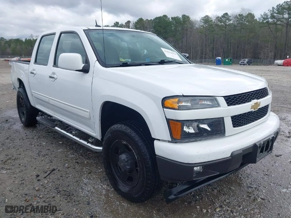 2012 Chevrolet Colorado LT w/1LT with VIN 1GCHTCFE2C8152284, listed as a IAAI auction lot 41814994 with 118,423 mi miles. Bid and sale history available at carsss.com. Image 1.