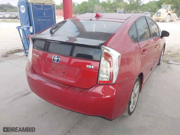 2012 Toyota Prius One with VIN JTDKN3DU4C5411255, listed as a IAAI auction lot 41544026 with 254,304 mi miles. Bid and sale history available at carsss.com. Image 4.