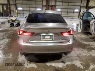 2015 Lexus IS 250 with VIN JTHBF1D24F5048491, listed as a Copart auction lot 45136665 with 129,221 mi miles and Salvage Title. Bid and sale history available at DreamBid. Image 6.