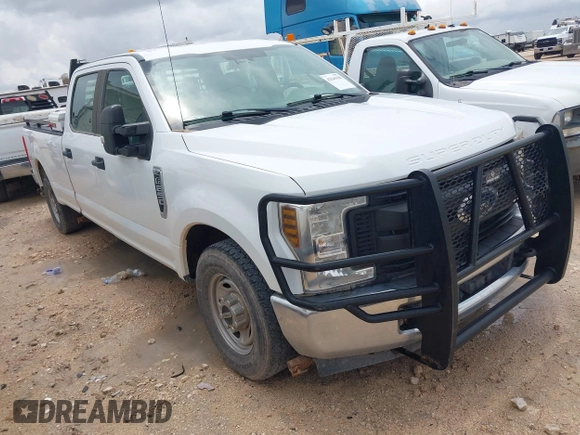 2019 Ford F-250 XL with VIN 1FT7W2A62KEC45366, listed as a IAAI auction lot 42549198 with 111,729 mi miles and . Bid and sale history available at DreamBid. Image 1.