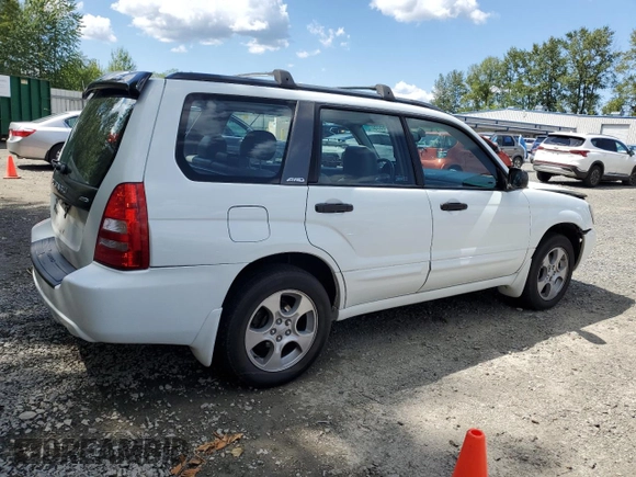 2003 Subaru Forester XS with VIN JF1SG65663H729152, listed as a Copart auction lot 58026535 with 174,141 mi miles and Salvage title. Bid and sale history available at DreamBid. Image 3.
