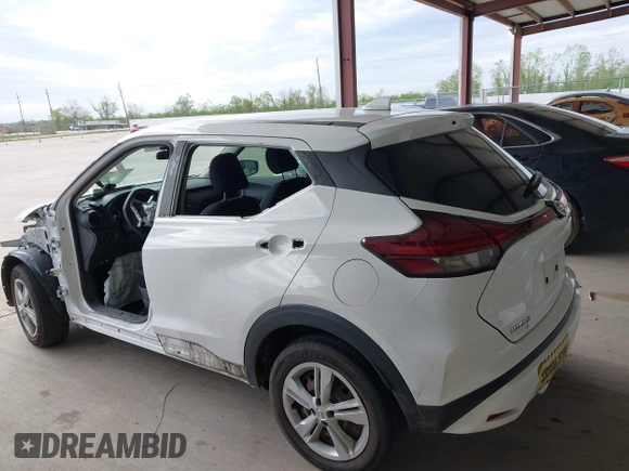 2021 Nissan Kicks S with VIN 3N1CP5BV4ML510992, listed as a IAAI auction lot 41907512 with 59,380 mi miles and . Bid and sale history available at DreamBid. Image 13.