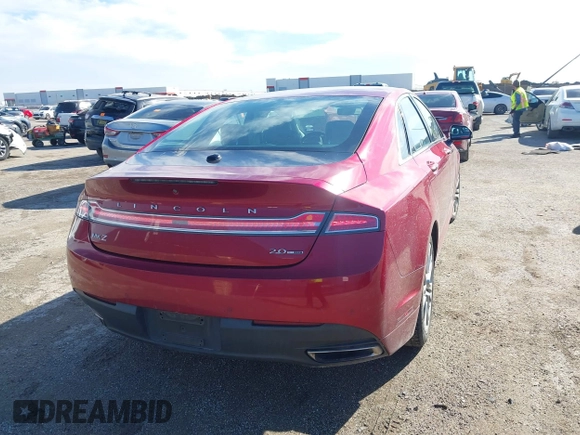 2015 Lincoln MKZ z VIN 3LN6L2G9XFR618075, wystawiony jako IAAI lot #41469247 z przebiegiem 152 966 mil mil oraz . Historia ofert i sprzedaży dostępna na DreamBid. Obrazek 4.