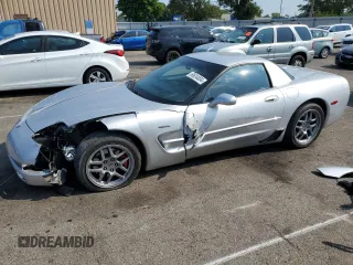 2003 Chevrolet Corvette Z06 with VIN 1G1YY12S635112866, listed as a Copart auction lot 69634004 with 16,969 mi miles and Salvage Title. Bid and sale history available at carsss.com. Image 1.