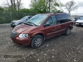 2007 Chrysler Town & Country Touring with VIN 2A4GP54L97R275100, listed as a Copart auction lot 55024665 with 245,097 mi miles and Clean title. Bid and sale history available at DreamBid. Image 1.