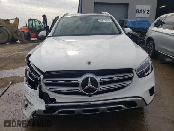 2022 Mercedes-Benz GLC 300 with VIN W1N0G8EB8NV352072, listed as a Copart auction lot 46617695 with 32,124 mi miles and Salvage Title. Bid and sale history available at DreamBid. Image 5.