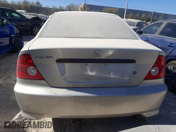 2005 Honda Civic VP z VIN 1HGEM22165L080326, wystawiony jako Copart lot #86413224 z przebiegiem 152 425 mil mil oraz Nie do naprawy • Non repairable. Historia ofert i sprzedaży dostępna na DreamBid. Obrazek 6.