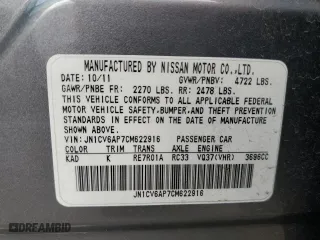 2012 Infiniti G37 Sedan Journey with VIN JN1CV6AP7CM622916, listed as a Copart auction lot 54095185 with 214,155 mi miles and Clean Title. Bid and sale history available at carsss.com. Image 12.