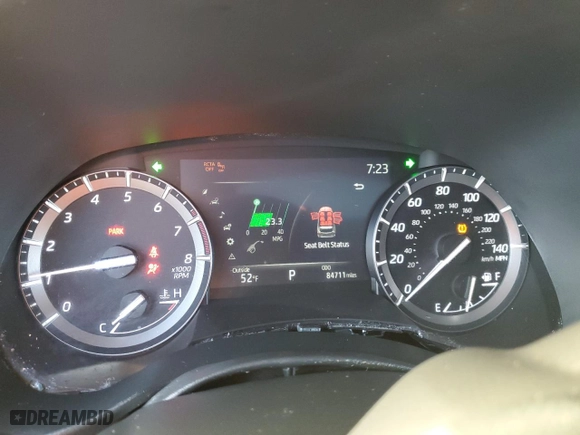 2020 Toyota Highlander XLE with VIN 5TDGZRAH5LS504770, listed as a Copart auction lot 48554725 with 84,711 mi miles and Non Repairable. Bid and sale history available at carsss.com. Image 9.