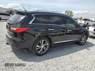 2015 Infiniti QX60 with VIN 5N1AL0MN8FC512416, listed as a Copart auction lot 50544845 with 159,327 mi miles and Salvage Title. Bid and sale history available at DreamBid. Image 3.