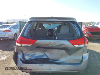2013 Toyota Sienna L with VIN 5TDZK3DC8DS399346, listed as a IAAI auction lot 41312294 with 160,332 mi miles and . Bid and sale history available at DreamBid. Image 6.