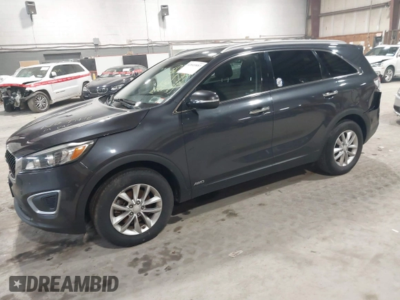 2016 Kia Sorento LX with VIN 5XYPGDA39GG170291, listed as a IAAI auction lot 42045883 with 136,848 mi miles. Bid and sale history available at carsss.com. Image 20.