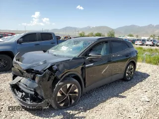 2021 Volkswagen ID.4 Pro S z VIN WVGTMPE23MP055006, wystawiony jako Copart lot #58420235 z przebiegiem Nie podano mil oraz Tytuł czysty. Historia ofert i sprzedaży dostępna na DreamBid. Obrazek 1.