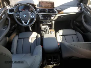 2020 BMW X3 xDrive30i z VIN 5UXTY5C03L9C51398, wystawiony jako Copart lot #53324705 z przebiegiem 17 280 mil mil oraz Szkody całkowita. Historia ofert i sprzedaży dostępna na DreamBid. Obrazek 8.