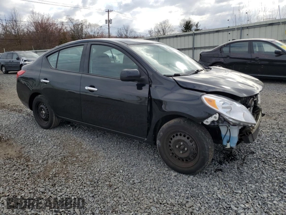 2014 Nissan Versa SV with VIN 3N1CN7AP6EL832846, listed as a Copart auction lot 50629065 with 52,260 mi miles and Salvage Title. Bid and sale history available at DreamBid. Image 4.