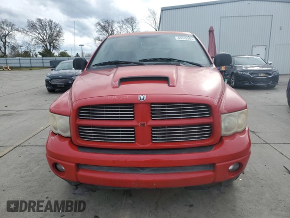 2004 Dodge 1500 SLT with VIN 1D7HA18D84J294069, listed as a Copart auction lot 43310285 with 129,897 mi miles and Salvage Title. Bid and sale history available at carsss.com. Image 5.