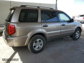 2003 Honda Pilot EX with VIN 2HKYF18503H565251, listed as a Copart auction lot 47386935 with 237,919 mi miles and Clean Title. Bid and sale history available at carsss.com. Image 3.